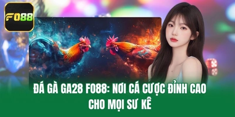 Đá Gà Ga28 Fo88: Nơi Cá Cược Đỉnh Cao Cho Mọi Sư Kê